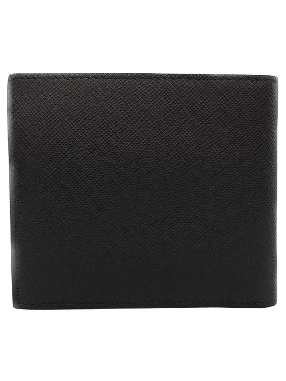 Prada fold Bi short wallet Black